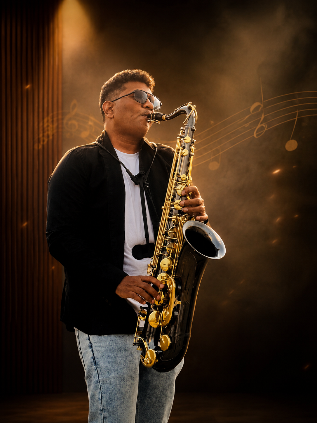 Vinny G Sax — saxophonist portrait